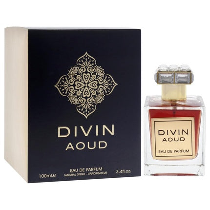 Fragrance World Divin Aoud Unisex 3.4 Oz EDP Spray Maison Alhambra