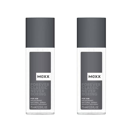 Mexx Forever Classic Never Boring Deodorant Natural Fruity Déodorant (Déo) Homme