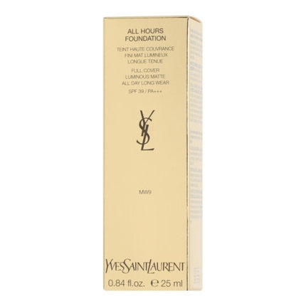 Yves Saint Laurent Encre De Peau All Hours Foundation Mw9 25ml - Yves Saint Laurent