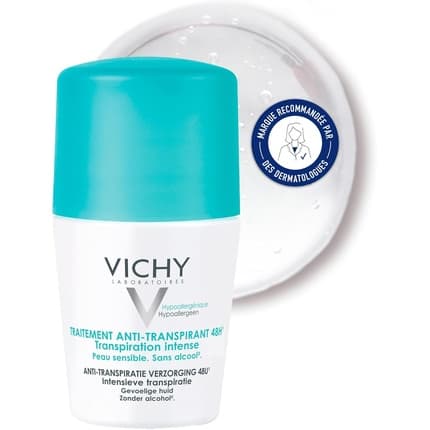Vichy Intensive Antiperspirant Deo Rollon 48 Hours Effective 48hour Protection Déodorant (Déo) Mixte 50ml
