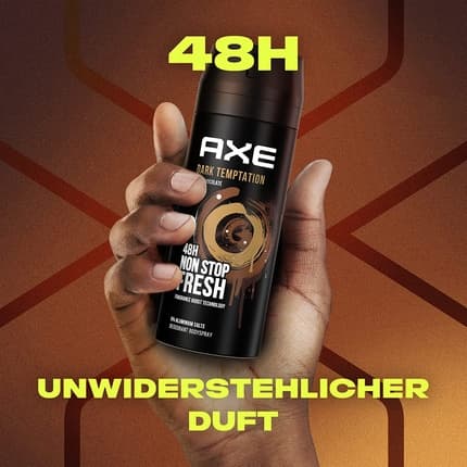 Axe Dark Temptation Body Deodorant without Aluminum Déodorant (Déo) Mixte 150ml