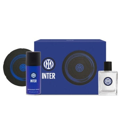 Mann FC Inter Eau de toilette  Parfum  100ml and Deodorant 150ml Avec Football and Samples Fc Internazionale Milano