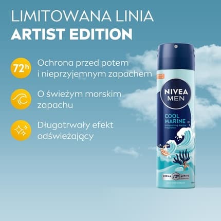 Nivea Ultra Charge Antiperspirant Déodorant (Déo) Homme 150ml