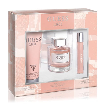 Guess 1981 Eau de Toilette 3-Piece Gift Set for Women Guess