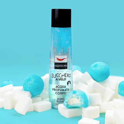 Aquolina Scented Body Water Icing Sugar Long-lasting, Enveloping and Gourmand Fragrance Eau de Toilette (EDT) Mixte 150ml