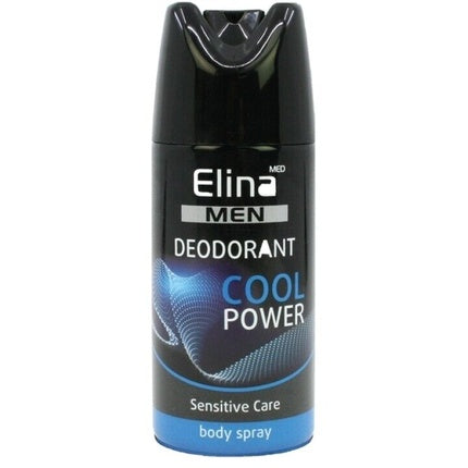 Elina Med Men Deodorant Spray 150ml Cool Power Intensive Fresh Deodorant Scent Elina Med