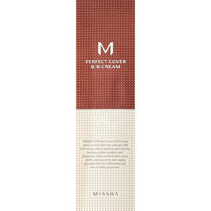 MISSHA M Perfect Cover BB Cream SPF42/PA+++ Caramel Beige 50ml