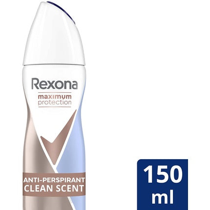 Rexona Maximum Protection Anti-Transpirant Spray Clean Scent 150ml Rexona