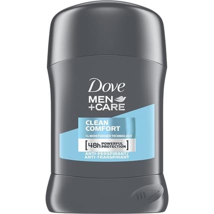 Dove +Care Clean Comfort Deodorant Stick Déodorant (Déo) Homme 50ml