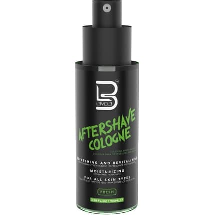 L3 Level 3 After Shave Softens Skin Refreshes and Relieves Face and Skin Moisturizing Formula Level Three After Shaving Fresh Small Eau de Cologne Unisexe