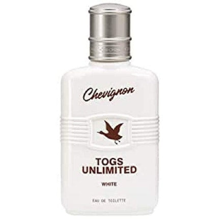 Chevignon Togs Unlimited White Eau de Toilette Spray Pour Homme 100ml Chevignon