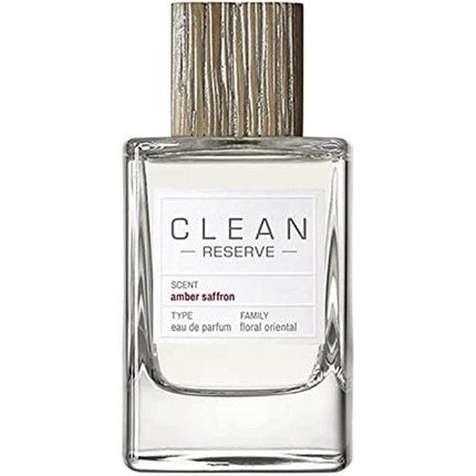 Clean Amber Saffron Eau de parfum  100ml Clean