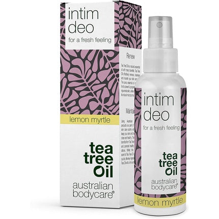 Intim Deo Geruchsblock with Tea Tree Oil and Lemon Myrtle 100ml Tea Tree Oil Australian