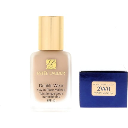Estee Lauder Double Wear Stay In Place Makeup 2W0 Warm Vanilla SPF10/PA++ 1.0oz/30ml