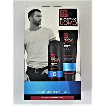 Set Active Bioetyc Homme Deodorant 72H 150ml + Doccia Shampoo Active 250ml Bioetyc