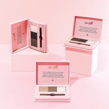 Barry M Fill and Shape Brow Kit 1.2g Shade Dark