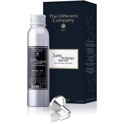 Different THE COMPANY Santo Inciensio Extrait de Refillable Bottle Woody Spicy Parfum 100ml Unisexe
