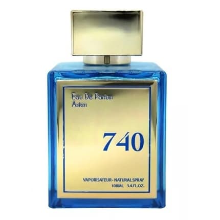 Asten 740 Eau De Parfum 100ml 3.4oz Original Arabian Fragrance from Dubai - Unisex Long Lasting Floral and Fresh Perfume Ideal for Summer