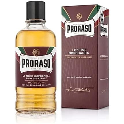 Proraso Moisturizing and Nourishing After Shave Lotion Red Fragrance (Fragrance) Mixte 400ml