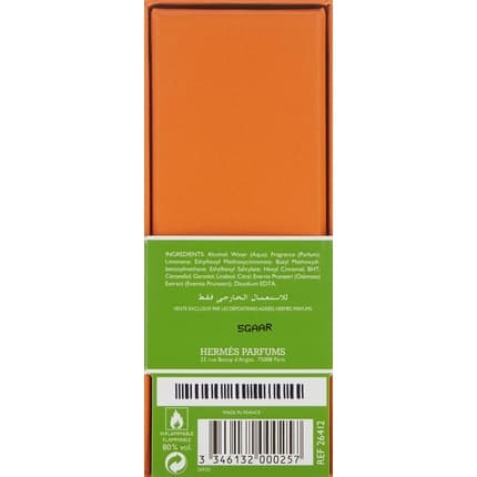 Hermès Hermes Pamplemousse Rose Eau de Cologne (EDC) Femme 50ml