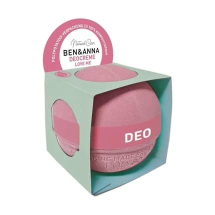 BEN & ANNA Deodorant Cream PolyPotato Natural Deodorant for Men and Women 40g