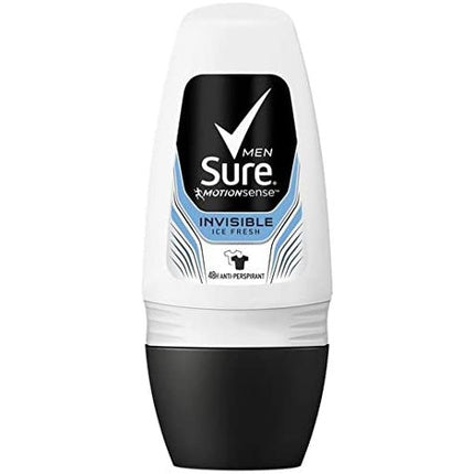 Sure Men Invisible Ice Fresh Roll-On Anti-Perspirant Deodorant 50 Ml Sure