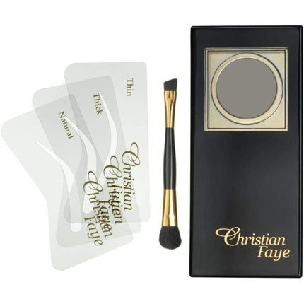 Christian Faye 24 HOUR BROW Kit in Charcoal
