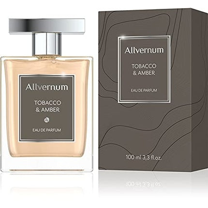 ALLVERNUM Tobacco & Amber Eau de Parfum for Men 100ml Allvernum Grasse Colection