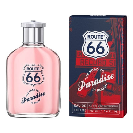 The Road to Paradise Is Rough by Route 66 for Men 3.4 Oz EDT Spray