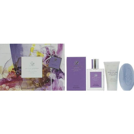 Acca Kappa Wisteria Glicine Eau de Parfum Gift Set: 100ml Perfume, 150g Soap, 75ml Hand Cream Acca Kappa