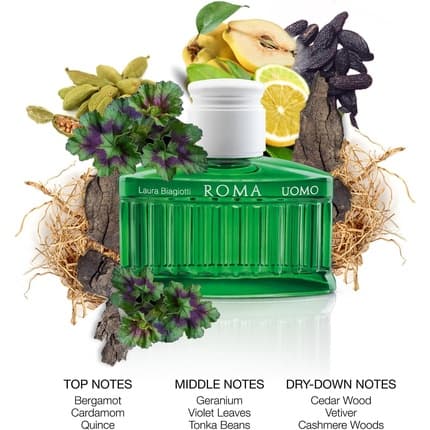 Laura Biagiotti Roma Uomo Green Swing - Eau de Toilette 75ml