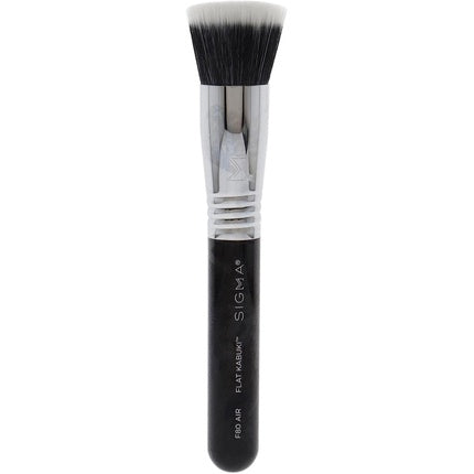 Sigma F82 Round Kabuki Foundation Brush - Makeup Brush for Powder Foundation - Flawless Application - Vegan Hypoallergenic Synthetic Makeup Brush