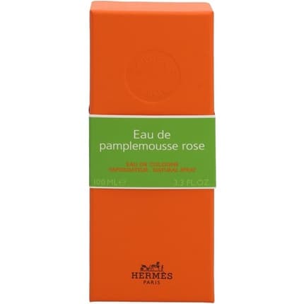 Hermes Eau De Pamplemousse Rose Eau De Cologne 100ml Spray For Women