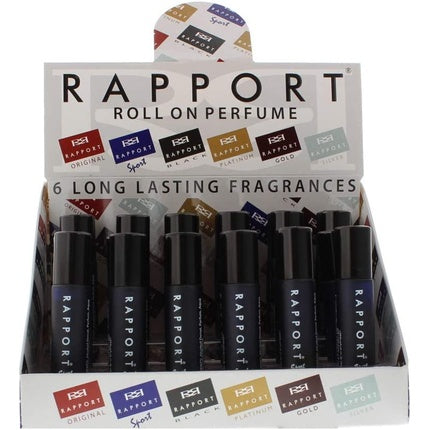 Eden Classic Rapport Sport 10ml Roll On Perfume Display Unit 24pcs Maison des fragrances