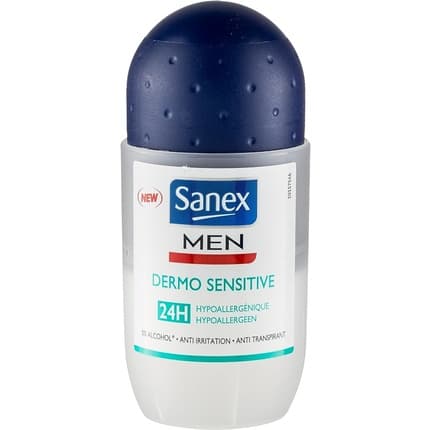 Sanex Deodorant Roll-on Dermo Sensitive Déodorant (Déo) Homme 50ml