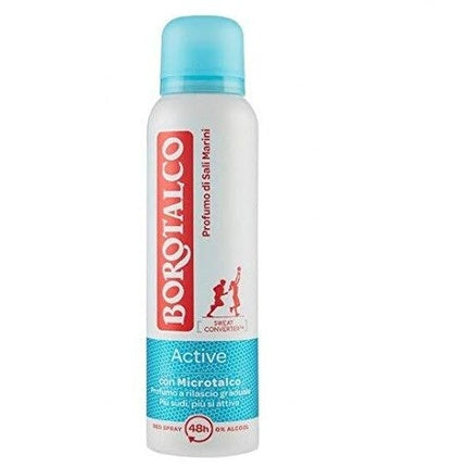 Borotalco Roberts Active Deodorant Spray with Mineral Salts Fragrance 125ml Borotalco