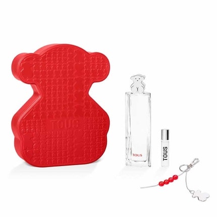 Tous Eau de toilette  90ml Avec Mini 10ml and Keychain - Pack of 2 Tous