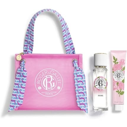 Roger & Gallet Rose Pouch Set Eau Fraîche and Hand Cream Coffret (Coffret) Mixte 30ml