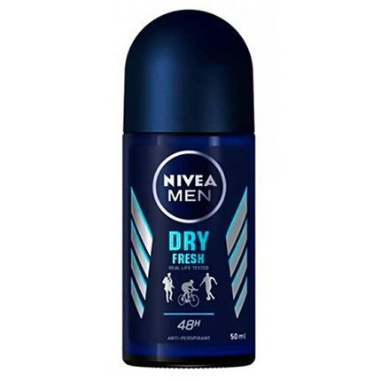 NIVEA Men Roll On Dry Fresh 50ml 1.69 Fl Oz Nivea