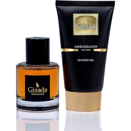 Gisada Ambassador Luxury Gift Set - and Shower Gel Coffret (Coffret) Homme 50ml