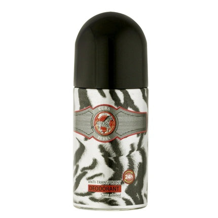 Cuba Jungle Zebra Deodorant Roll-On 50ml Cuba