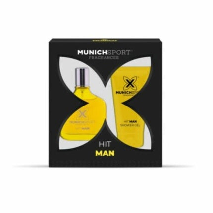 Munich Sport Hit Man Men's Fragrance Set Munich