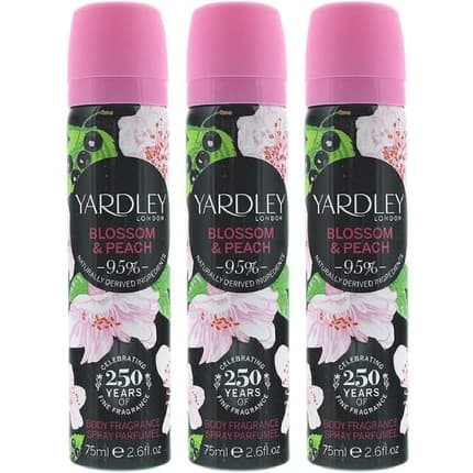 Yardley London Yardley Blossom And Peach Body Eau de Toilette (EDT) Femme 75ml
