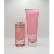 Victoria's Secret Pink Warm & Cozy Body Mist Spray & Body Lotion Victoria's Secret