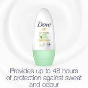Dove Roll On Fresh Touch Cucumber 50 Milliliters Déodorant (Déo) Mixte
