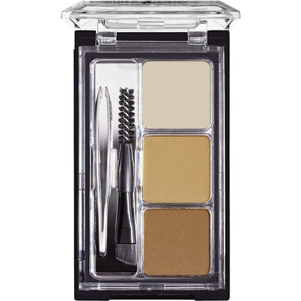 Wet n Wild Ultimate Brow Kit for Brow Shape, Definition and Fullness - Vegan Product Soft Brown