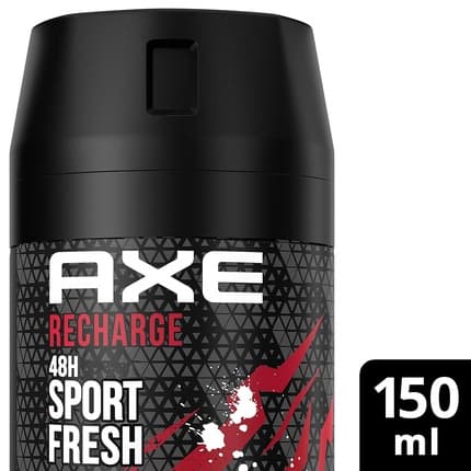 Axe Bodyspray Recharge Sport Fresh Deodorant without Aluminum Déodorant (Déo) Mixte 150ml