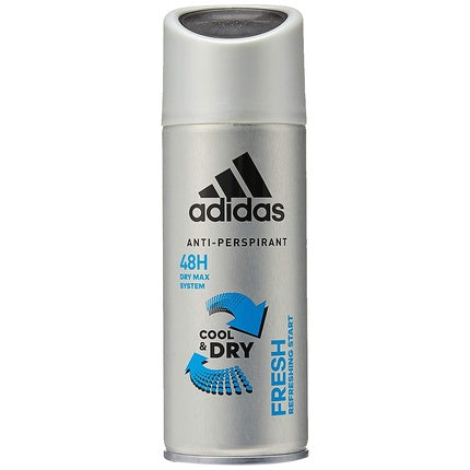 Adidas Fresh Cool Dry Deodorant 48H 150ml Maison des fragrances