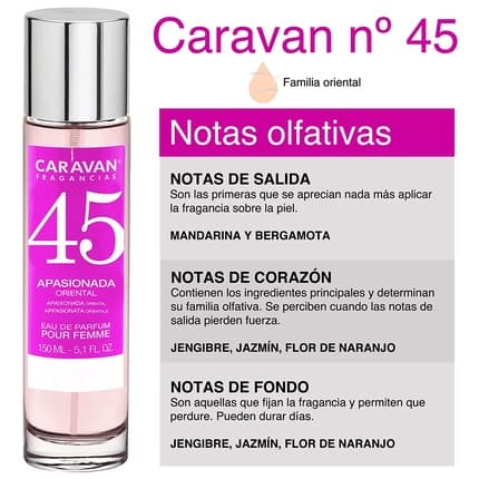 Caravan Fragancias No. 45 Eau de Parfum (EDP) Femme 150ml