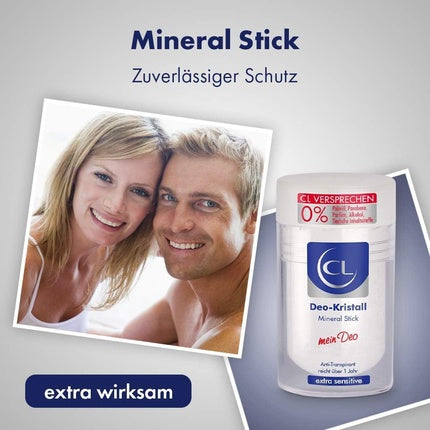 Deodorant Crystal Mineral Stick 60g Cl